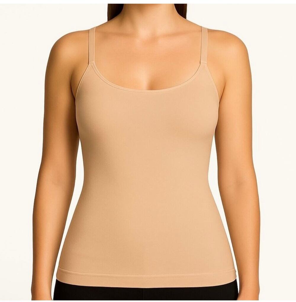 Empetua Shapermint Nude Scoop Neck Shaper Cami Sz XL